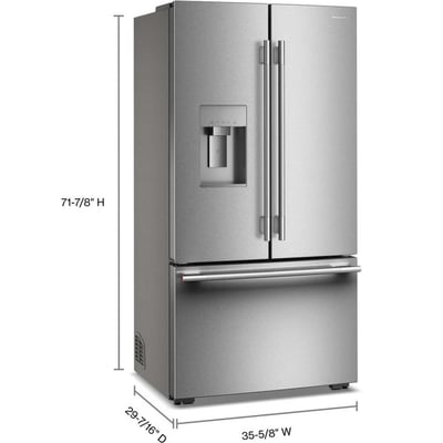 KitchenAid  23.8 cu.ft. Counter-Depth Bottom-Freezer Refrigerator