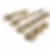 KitchenAid 48 inch Range Brass Handle & Knob Kit