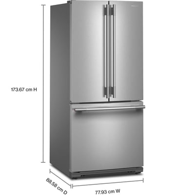 KitchenAid 19.68 cu.ft. Bottom-Freezer Refrigerator