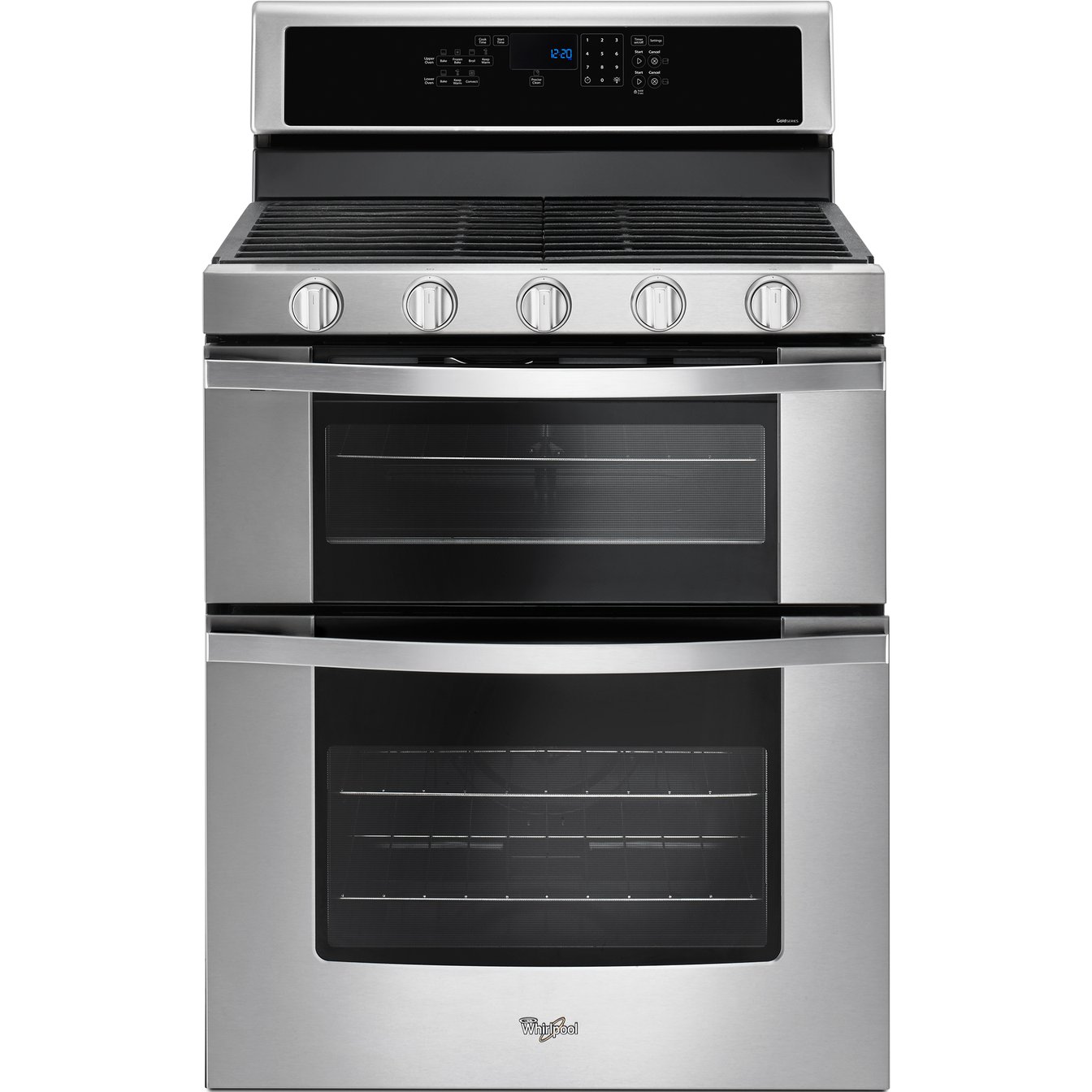 Whirlpool 30 inch Double Oven Gas Range