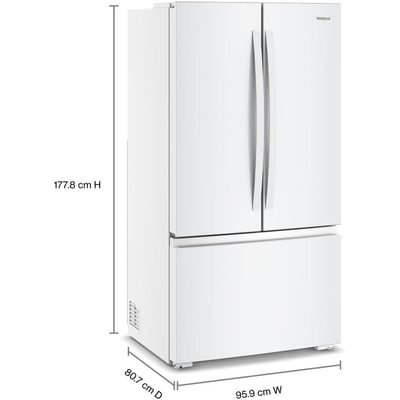 Whirlpool 24 cu.ft. Counter Depth French Door Refrigerator