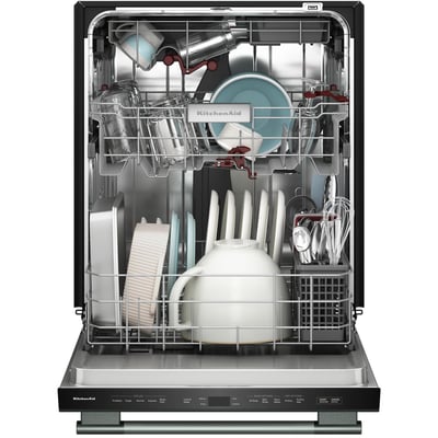 KitchenAid 5 Cycle Dishwasher with Hidden Controls