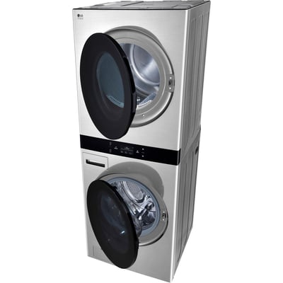 LG WashTower™ 5.0 cu.ft. Front Load Washer and and 7.4 cu.ft. Vented Dryer Laundry Centre