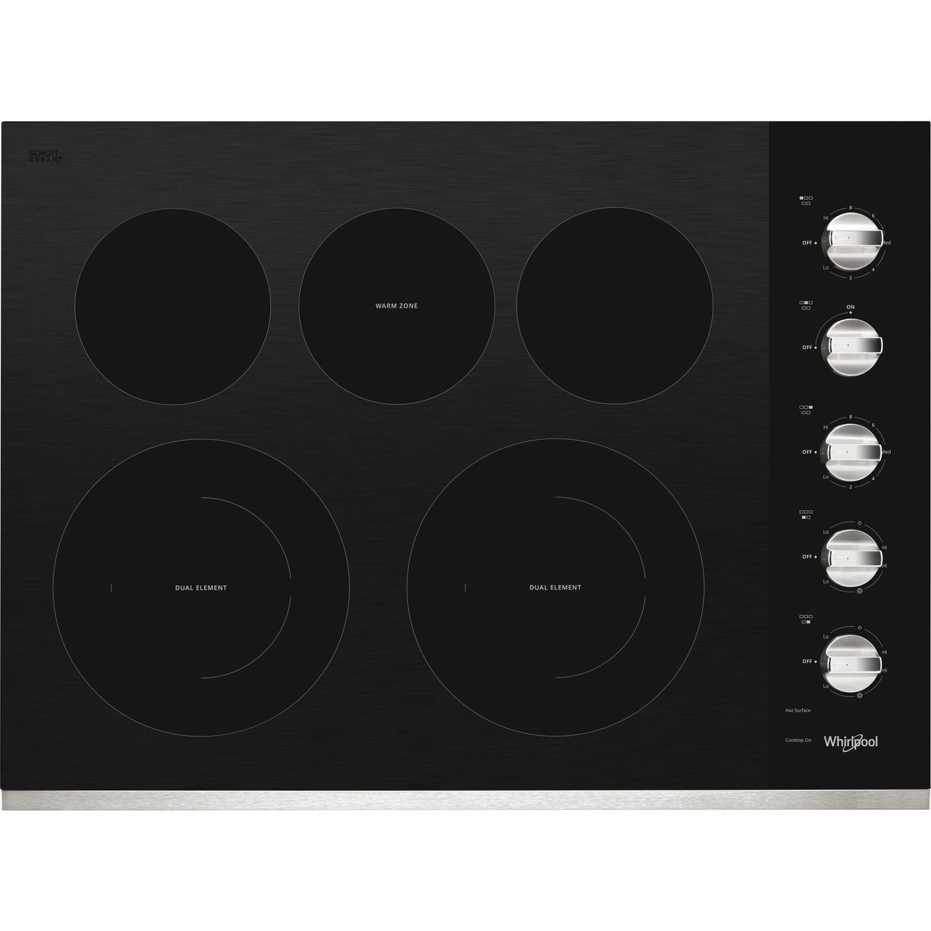 Whirlpool 30 inch Electric Cooktop