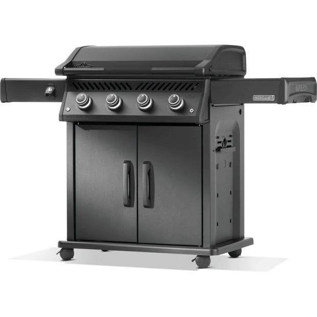 Napoleon Rogue PRO Phantom Freestanding 4 Burner Liquid Propane Flat-top BBQ Griddle