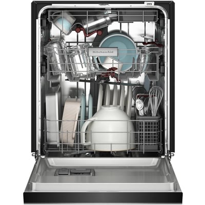 KitchenAid 5 Cycle Dishwasher with Front Controls