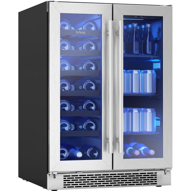 Zephyr Freestanding or Built-in 24 inch 5.2 cu.ft Wine Cooler