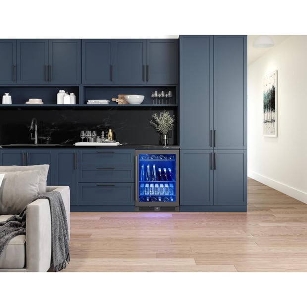 Zephyr Presrv Freestanding or Built-in 24 inch 5.6 cu.ft. Beverage Centre