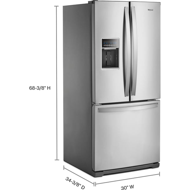Whirlpool 19.70 cu.ft. French Door Refrigerator