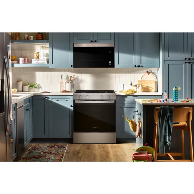 Whirlpool 30 inch Single Oven Gas Range 