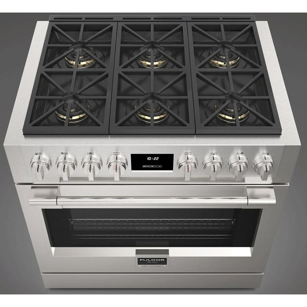 Fulgor 36 inch Single Oven Gas Range
F6PGR366S2