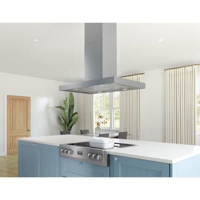 Zephyr 42 inch 600 CFM Island Ventilation Hoodfan