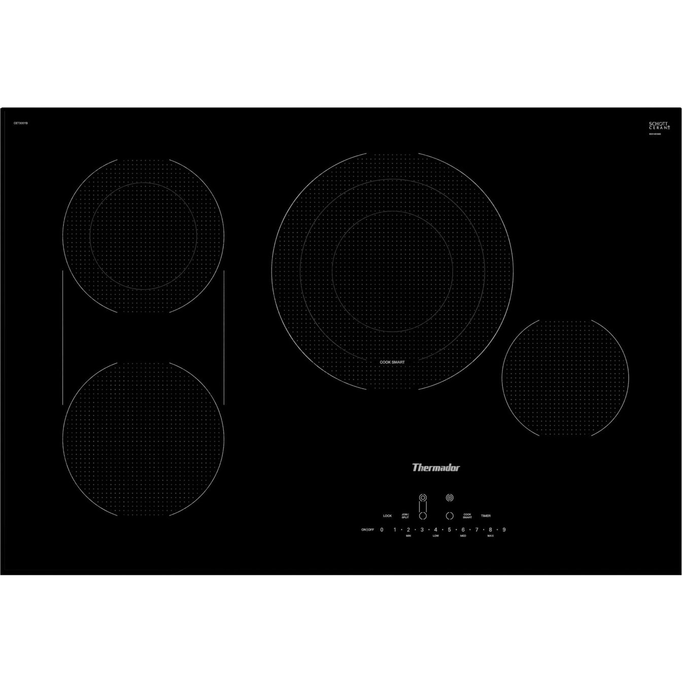 Thermador 30 inch Electric Cooktop