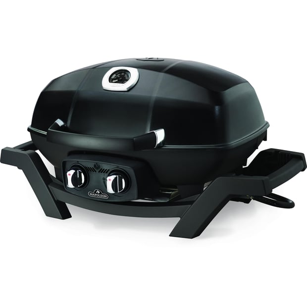 Napoleon TravelQ PRO285 Portable 2 Burner Liquid Propane BBQ Grill