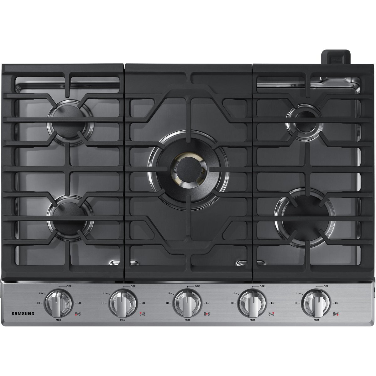 Samsung 30-inch Built-In Gas Cooktop with Wi-Fi Connectivity Range