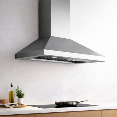 Riva 42 inch 1200 CFM Wall-Mount Chimney Hoodfan