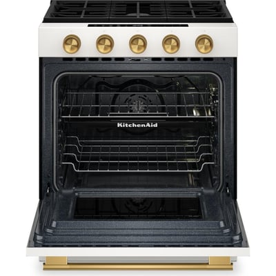 KitchenAid 30 inch Single Oven Gas Range