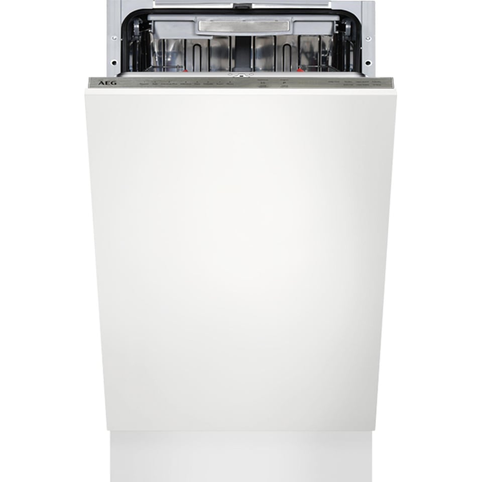 AEG 8 Cycle Dishwasher with Hidden Controls