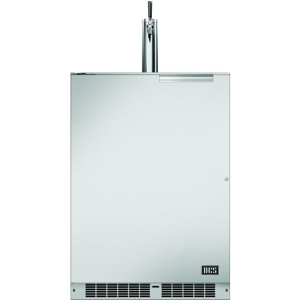 DCS Outdoor Built-in 24 inch 5.7 cu.ft. Single Tap Beer Dispenser