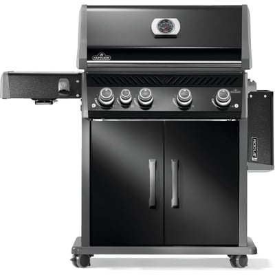 Napoleon Rogue PRO 525 Freestanding 5 Burner Liquid Propane BBQ Grill with Infrared Side Burner