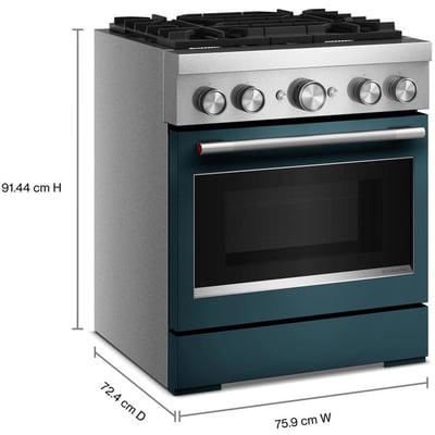 KitchenAid 30 inch Single Oven Dual Fuel Range