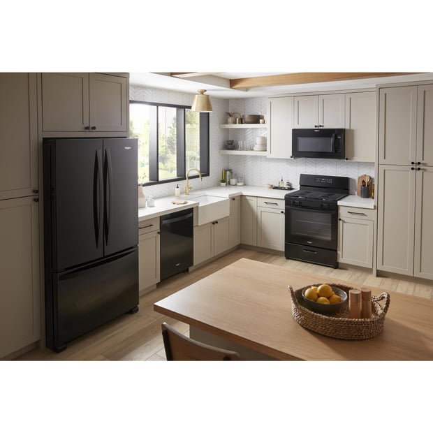 Whirlpool 5 Cycle Dishwasher with Hidden Controls