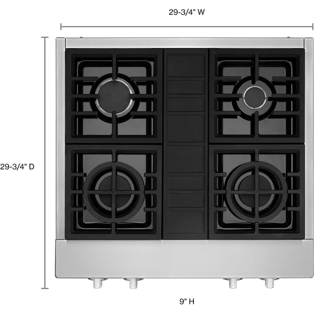 KitchenAid 30 inch Gas Rangetop