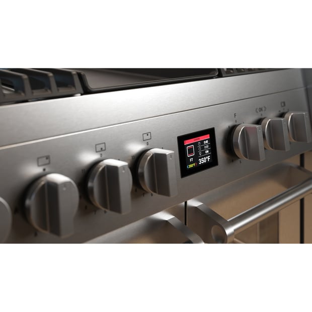 Steel Cucine 36 inch Single Oven Dual Fuel Range