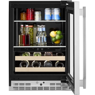 KitchenAid Built-in 24 inch 4.89 cu.ft Beverage Centre