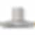 La Cornue 43 inch 600 CFM Chimney Hoodfan with Polished Brass Detail