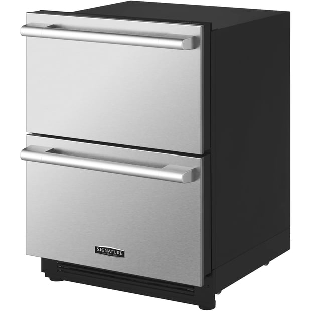 Signature Kitchen Suite Built-in 24 inch Undercounter Convertible Refrigerator and Freezer Drawers