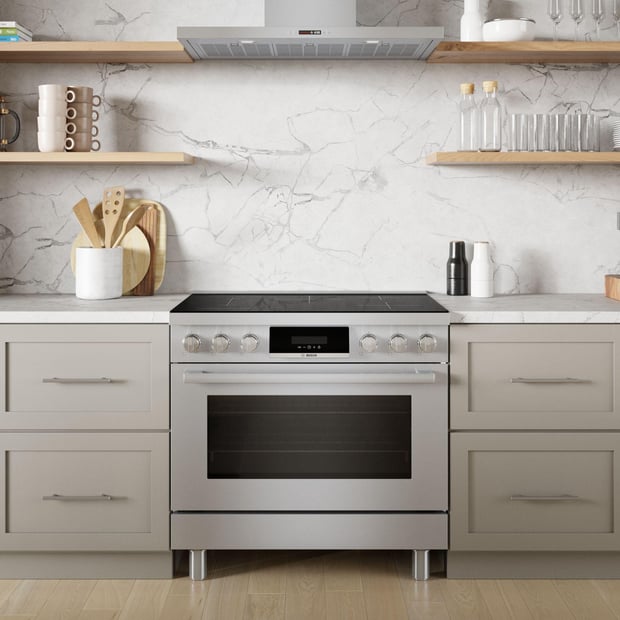 Bosch 36 inch Single Oven Induction Range with Convection