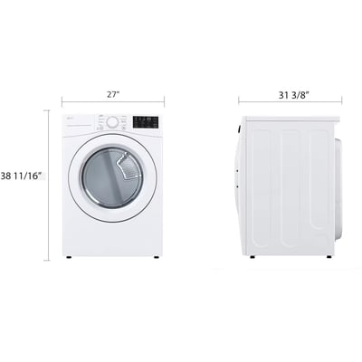 LG 7.4 cu.ft. Front Load Vented Dryer