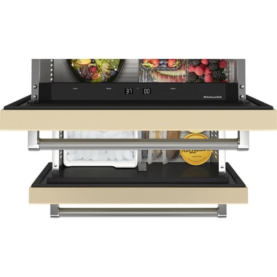 KitchenAid Built-in 24 inch 4.29 cu.ft. Refrigerator Freezer Drawers