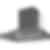 La Cornue 35 inch 600 CFM Chimney Hoodfan with Polished Brass Detail