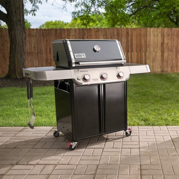 Weber Genesis E-315 Built-in 3 Burner Liquid Propane BBQ Grill