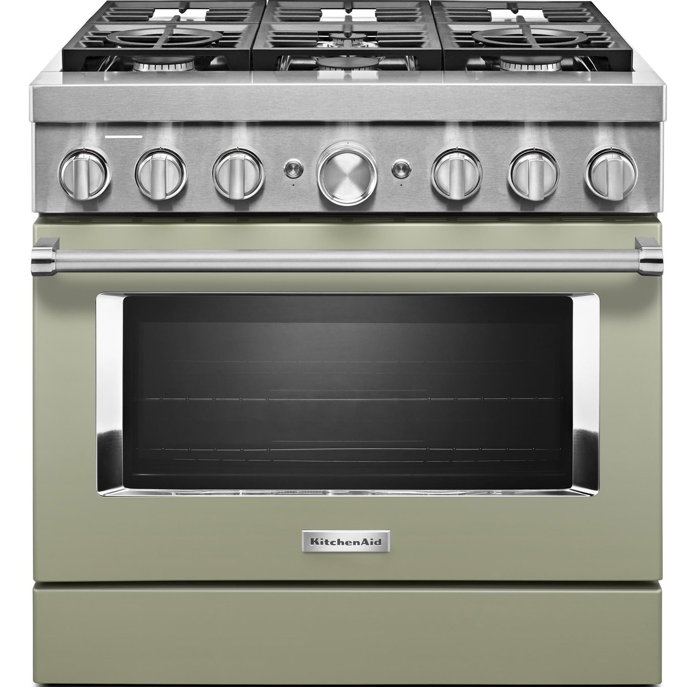 KitchenAid 36 inch Single Oven Dual Fuel Range