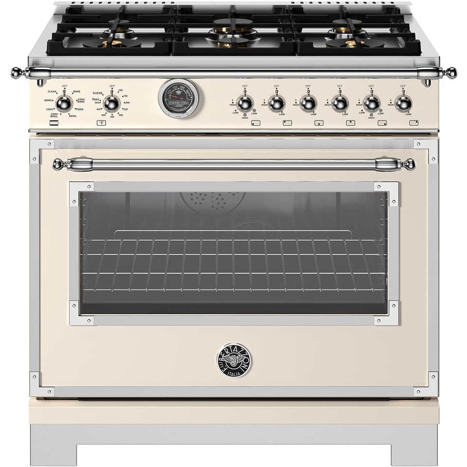 Bertazzoni 36 inch Single Oven Dual Fuel Range