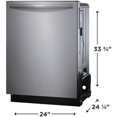 Frigidaire Gallery 7 Cycle Dishwasher with Hidden Controls