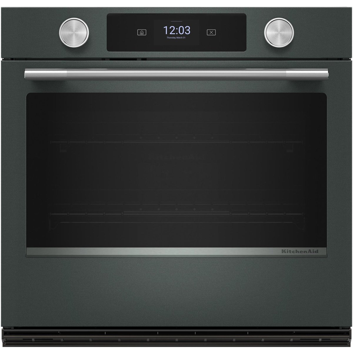 KitchenAid 30-inch Smart Electric Single Wall Oven with Assisted Cooking Modes - Juniper