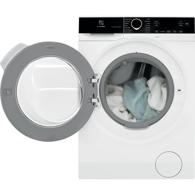 Electrolux White 2.4 cu.ft. Stackable Front Load Steam Washer and 4.0 cu.ft. Stackable Condensation Dryer