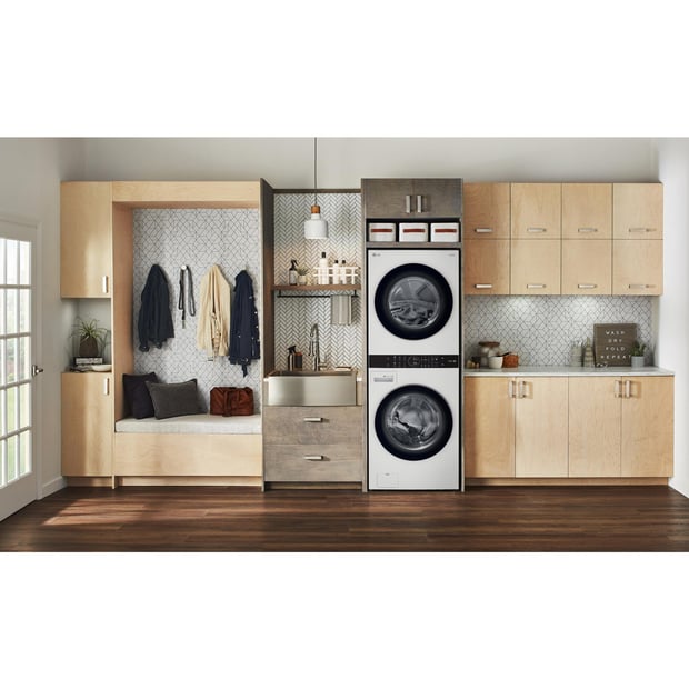 LG WashTower™ 5.2 cu.ft. Washer and 7.4 cu.ft. Vented Dryer Laundry Center