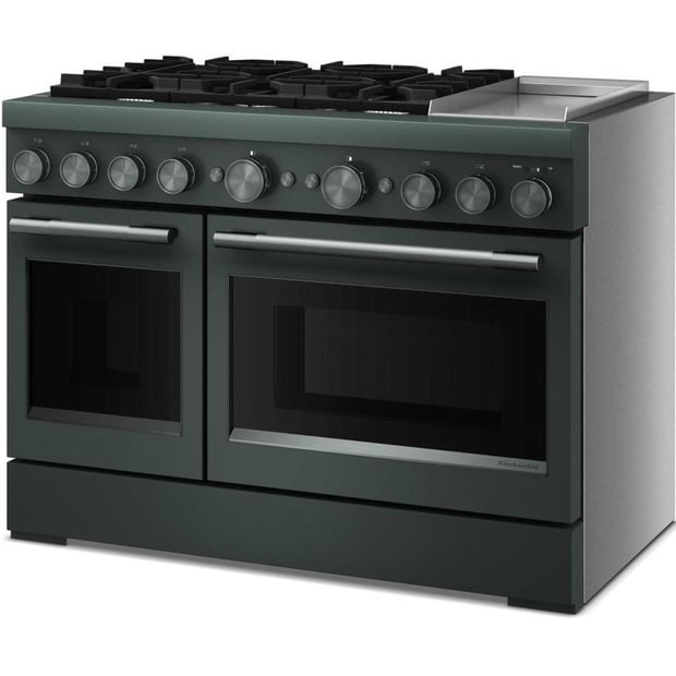KitchenAid 48 inch Double Oven Dual Fuel Range