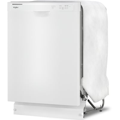 Whirlpool 3 Cycle Dishwasher with Hidden Controls