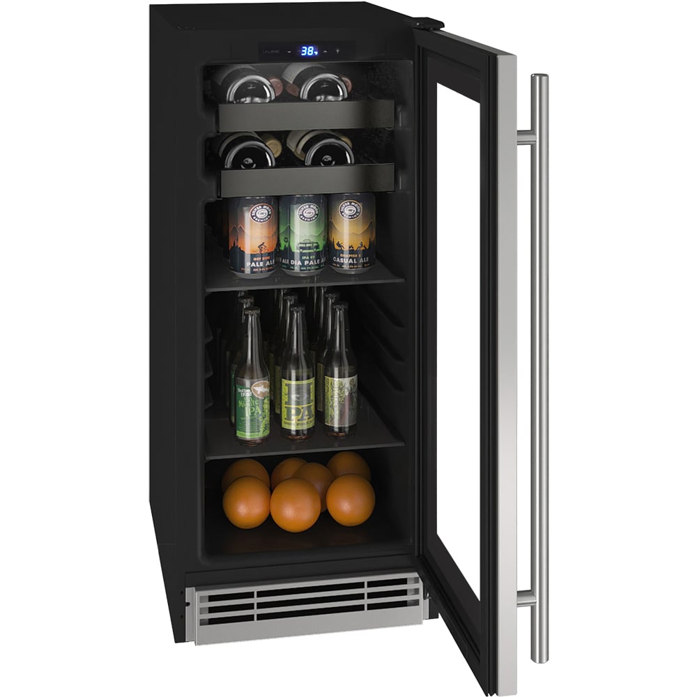 U-Line Freestanding or Built-in 15 inch 2.9 cu.ft. Beverage Centre
