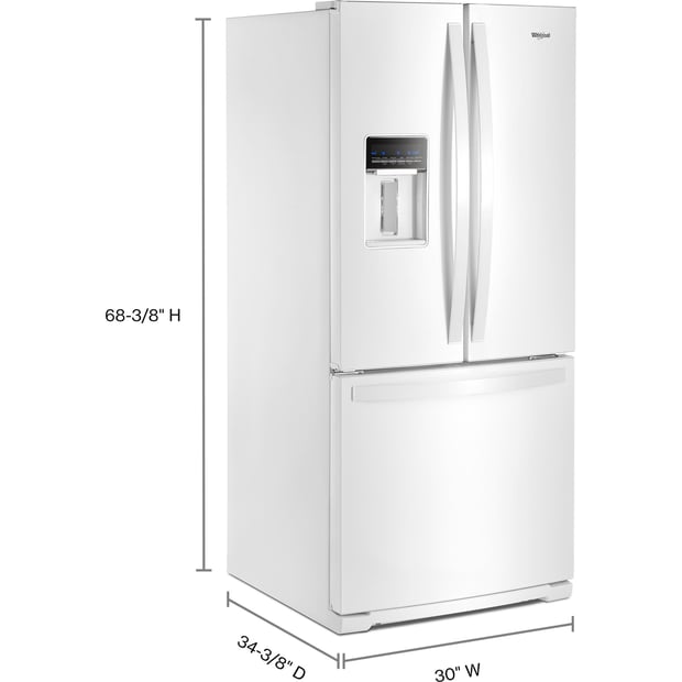 Whirlpool 19.70 cu.ft. French Door Refrigerator