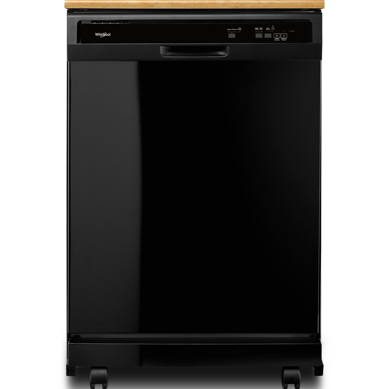 Whirlpool 3 Cycle Portable Dishwasher with Front Controls