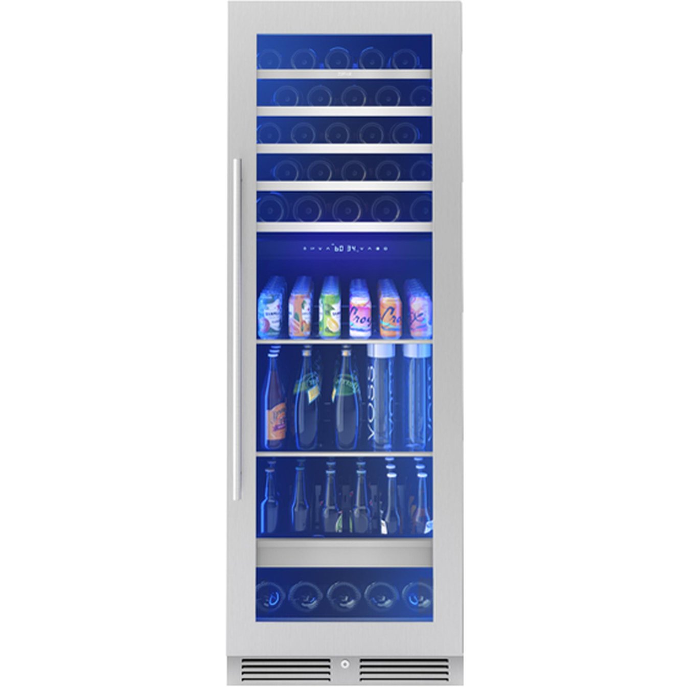 Zephyr Freestanding or Built-in 24 inch 14.5 cu.ft. Wine Cooler