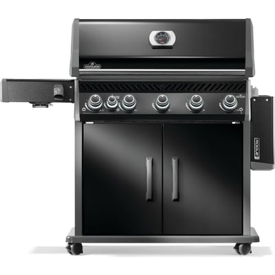 Napoleon Rogue PRO 625 Freestanding 6 Burner Natural Gas BBQ Grill with Infrared Side Burner