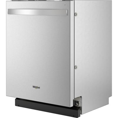 Whirlpool 5 Cycle Dishwasher with Hidden Controls